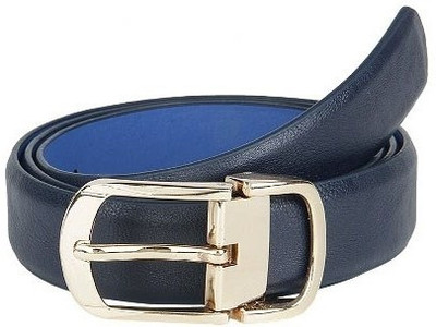 

Lino Perros Women Casual Blue Artificial Leather Belt