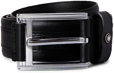 

Louis Philippe Men Black Artificial Leather Belt