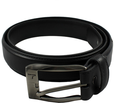 

Bulchee Men Casual Black Genuine Leather Belt