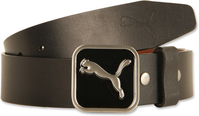 puma leather belt