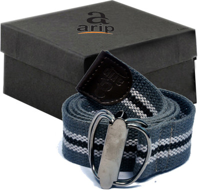 

AARIP Boys Formal Grey Canvas Belt