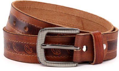 

WildHorn Men Casual Brown Genuine Leather Belt