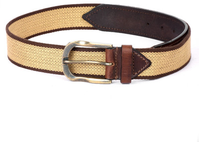 

Buckle Up Men Brown Genuine Leather Belt