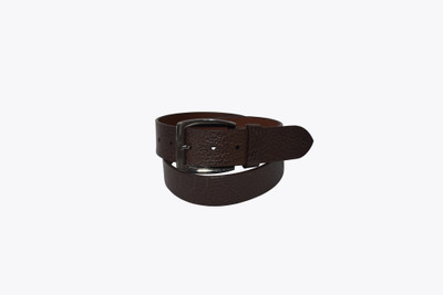 

Pellezzari Men Casual Brown Genuine Leather Belt