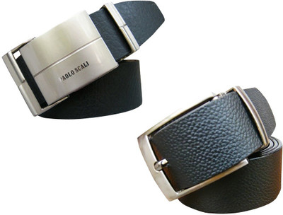 

Winsome Deal Men Formal, Casual Black Genuine Leather Belt