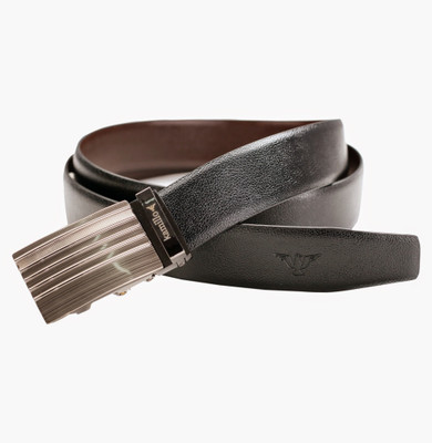 

Kamillo Men Casual Black Genuine Leather Belt