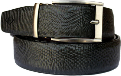 

Fashius Men Black Artificial Leather Belt, Black-01