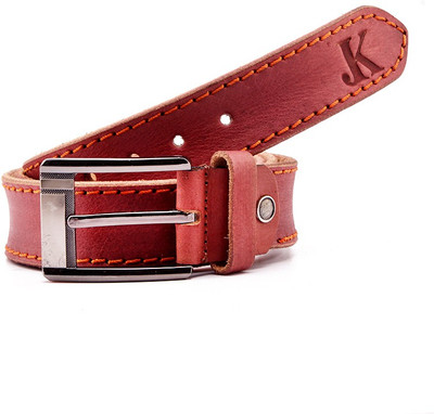 

Junckers Men Casual, Party, Evening Red Genuine Leather Belt