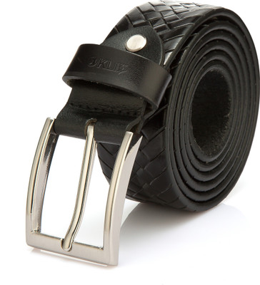 

KLIK2 Men Casual Black Genuine Leather Belt