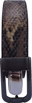 

Revo Men Formal Brown Synthetic Belt