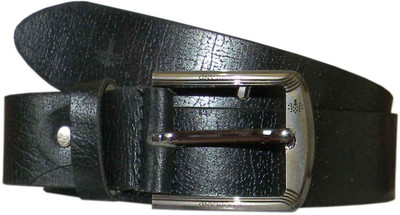 

Real Men Black Genuine Leather Belt