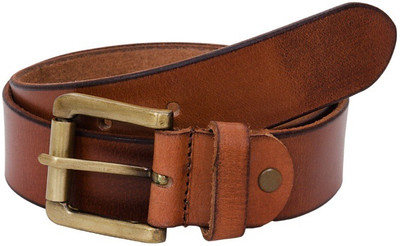 

Bigshoponline Men Black Genuine Leather Belt