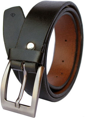 

Fashius Men Black Artificial Leather Belt, Black-01