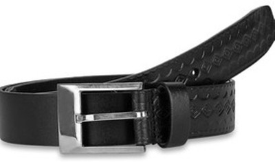 

Paradigm Design Lab Men Casual Black Genuine Leather Belt