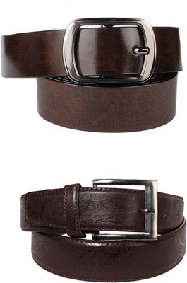 

Lenin Men Casual Brown Genuine Leather Belt