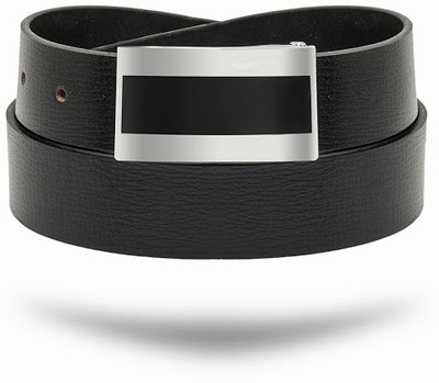 

Azores Men Formal Black Genuine Leather Belt