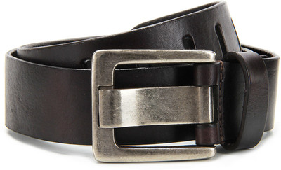 

Woodland Men Brown Genuine Leather, Metal Belt