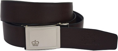 

LEE O Men Brown Genuine Leather Reversible Belt, Multicolor