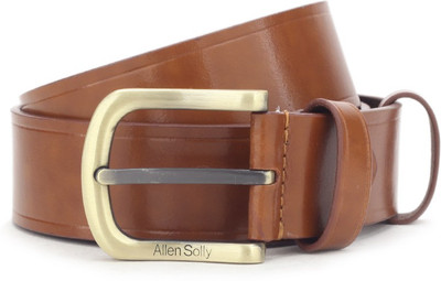 Allen Solly Men Brown Belt, Tan