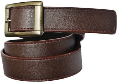 

Jars Collections Men Brown Genuine Leather Belt