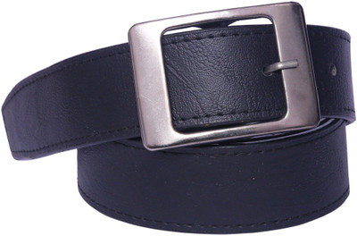 OODI Men Black Artificial Leather Belt