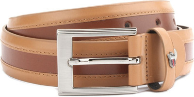 

Louis Philippe Men Tan Genuine Leather Belt
