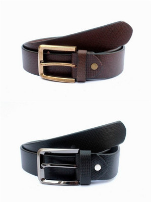 

Tops Men Formal Black, Brown Genuine Leather Belt