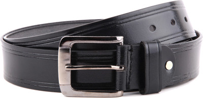 

WildHide Men Formal Black Genuine Leather Belt
