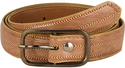 

Tiekart Women Casual Brown Metal Belt