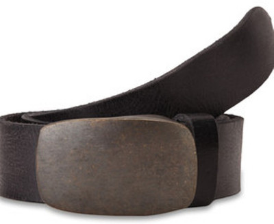 

Paradigm Design Lab Men Casual Black Genuine Leather Belt