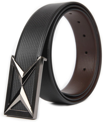 

Chisel Men Formal Black Genuine Leather Belt