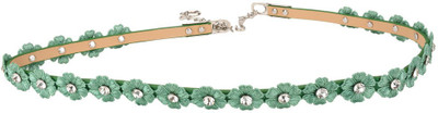 

Tiekart Women Casual Green Fabric Belt