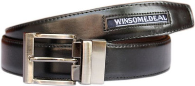 

Winsome Deal Men Formal, Casual Black Artificial Leather Belt