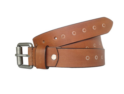 

Czar Enterprises Girls Casual, Evening Tan Genuine Leather Belt