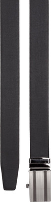 

Teakwood Men Casual Black Genuine Leather Reversible Belt