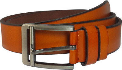 

Ammvi Creations Men Casual Brown Artificial Leather Belt