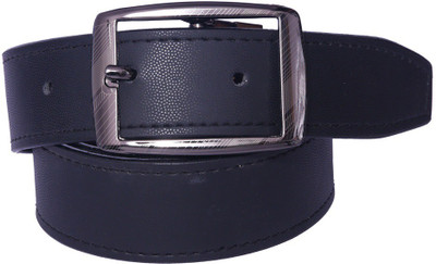 

OODI Men Black Artificial Leather Belt