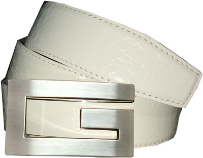 

FUN STOP Boys Party, Evening White, Silver Artificial Leather Belt
