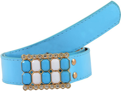 

Antiformal Women Party, Casual Blue Artificial Leather Belt