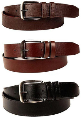 

OODI Men Brown Artificial Leather Belt