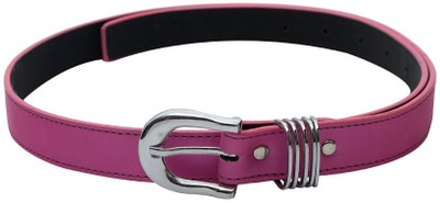 

Skyways Women Casual, Semi-formal Pink Artificial Leather Belt, Pink-02
