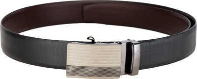 

Teakwood Men Formal Black Genuine Leather Belt