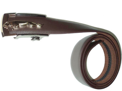 Mode Boys Casual, Formal Brown Genuine Leather Belt, Brown-1