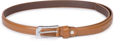 

Buckle Up Women Tan Artificial Leather Belt