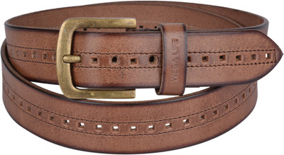 

Wega Life Men Casual Tan Genuine Leather Belt