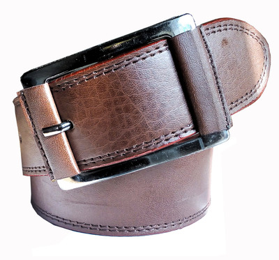 

Sun Shopping Men Formal Brown Artificial Leather Belt
