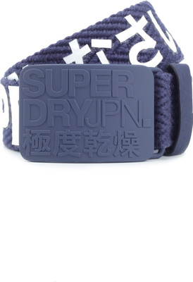 

Superdry Men Blue Metal Belt, Navy