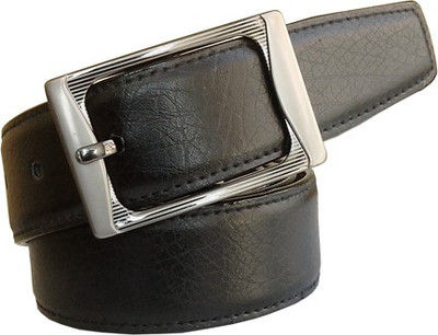 

WSD Men Formal Black Synthetic Belt