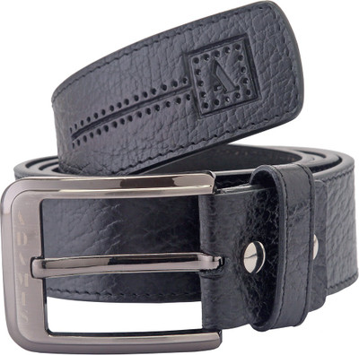 

Adamis Men Formal Black Genuine Leather Belt