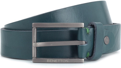 

United Colors of Benetton. Men Green Metal Belt, 998
